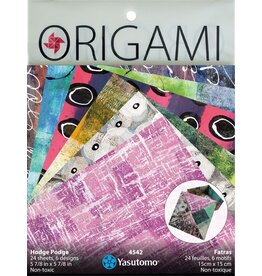 YASUTOMO YASUTOMO ORIGAMI HODGE PODGE PAINTED PAPER PACK