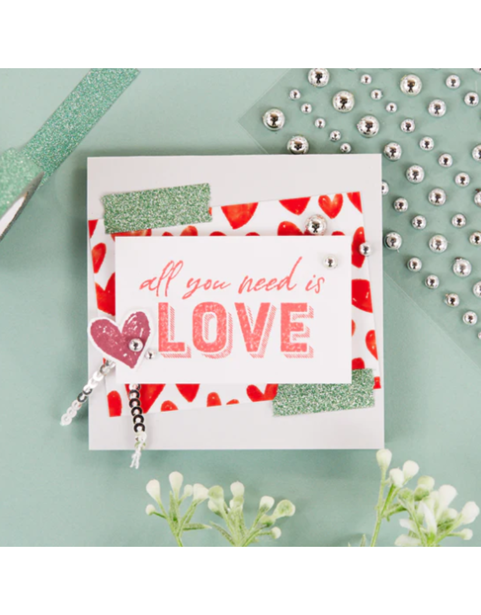 SPELLBINDERS SPELLBINDERS FASHION SILVER EMBELLISHMENTS