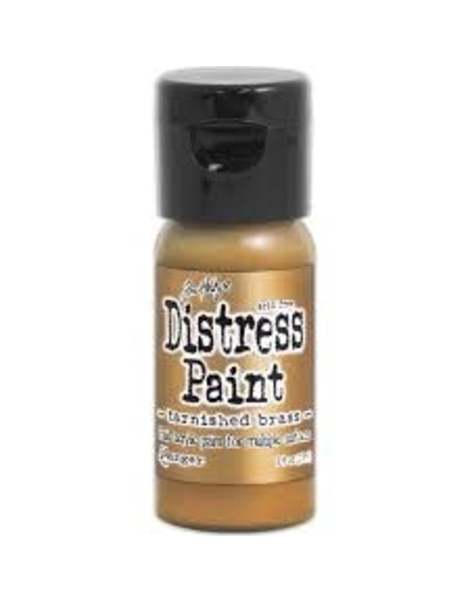 RANGER TIM HOLTZ DISTRESS ACRYLIC PAINT TARNISHED BRASS 1OZ