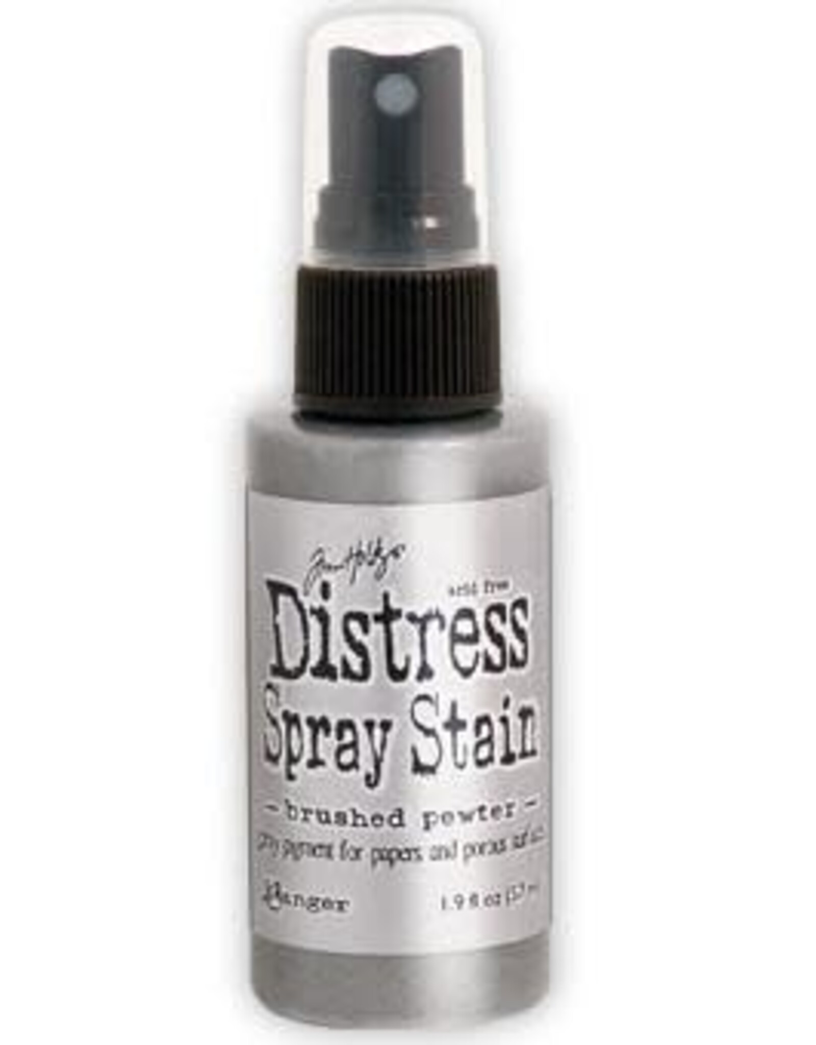 RANGER TIM HOLTZ DISTRESS INK STAIN SPRAY BRUSHED PEWTER 1.9OZ