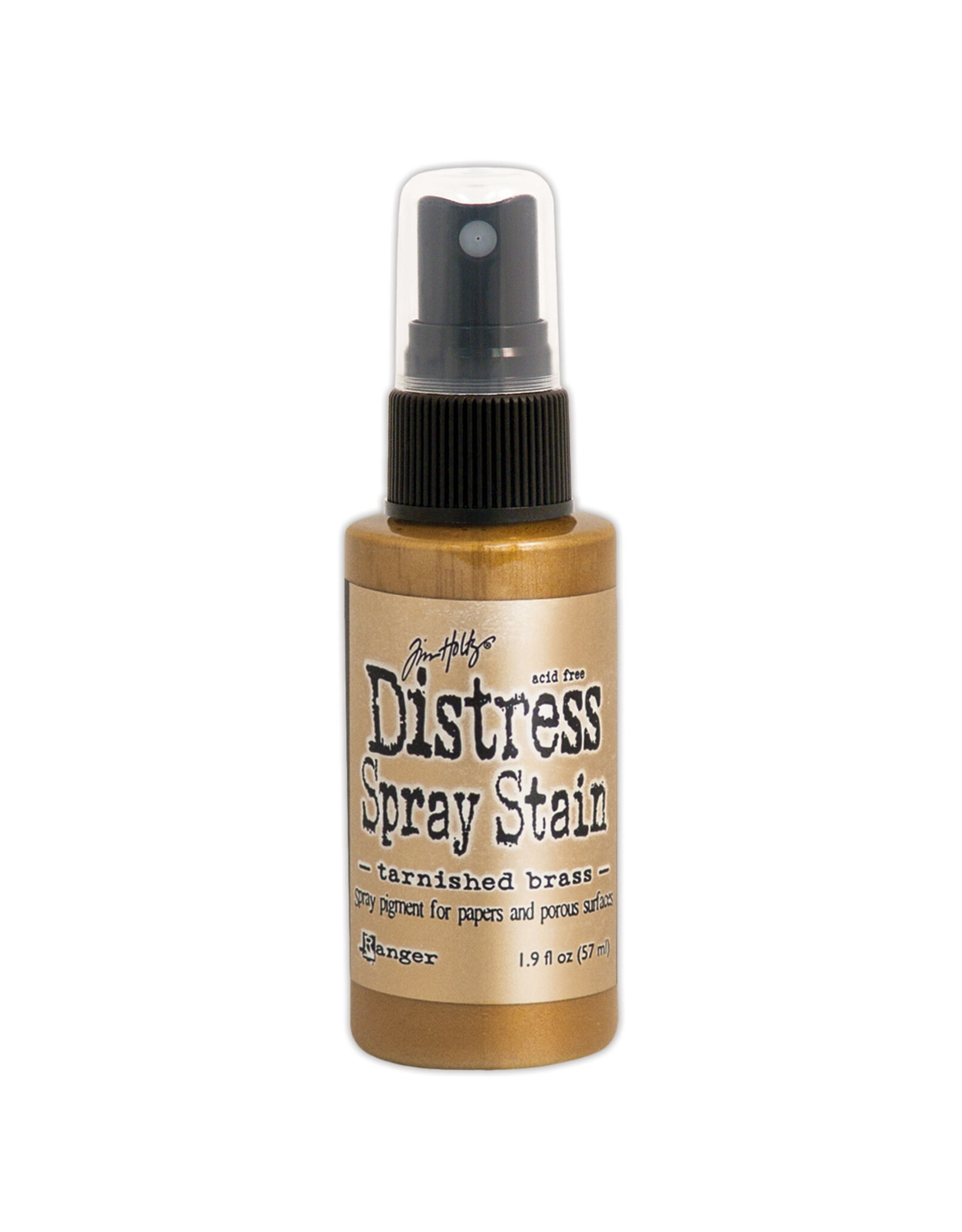 RANGER TIM HOLTZ DISTRESS INK STAIN SPRAY TARNISHED BRASS 1.9OZ