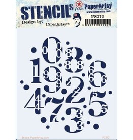 PAPER ARTSY PAPER ARTSY HOT PICKS PS312 STENCIL