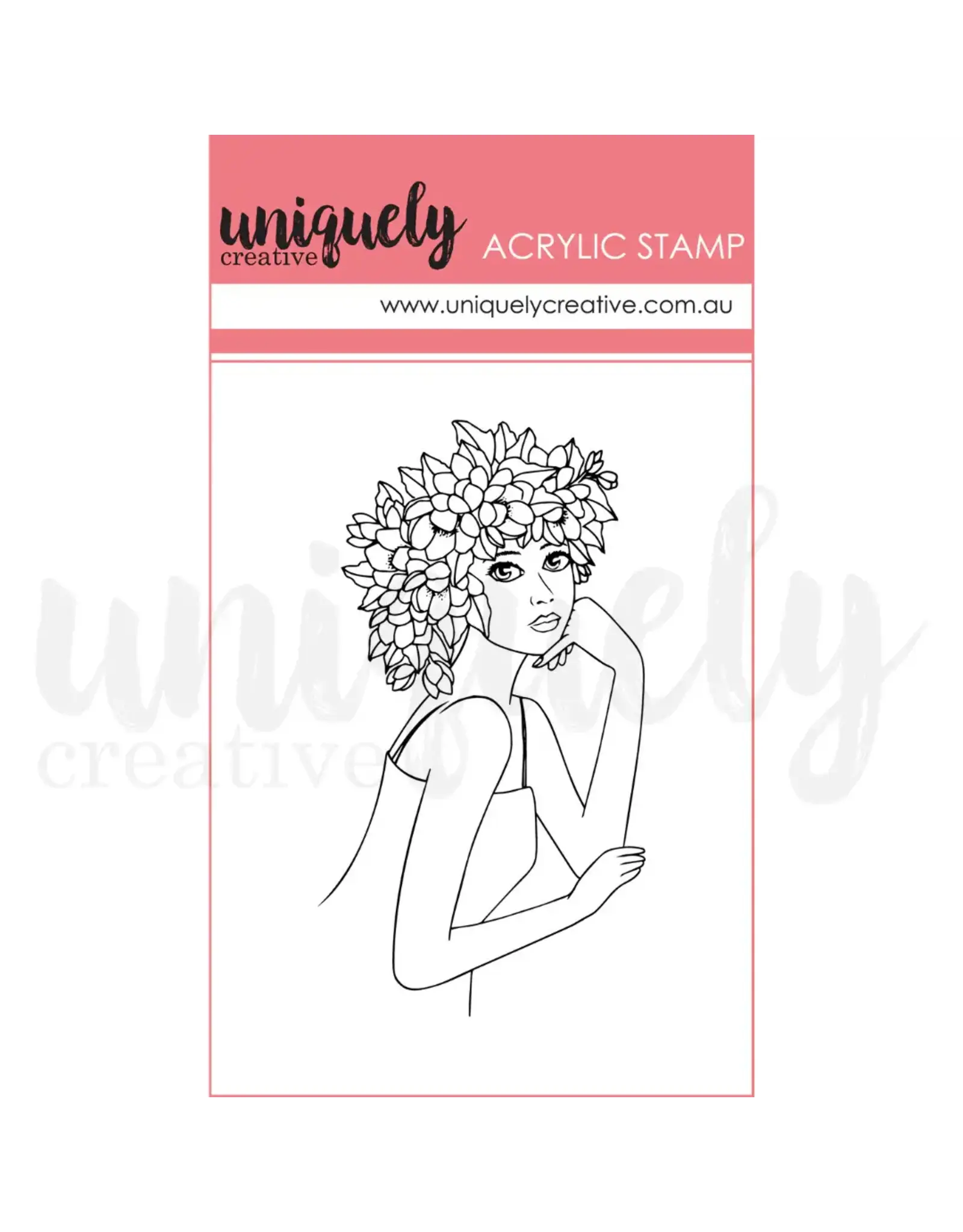 UNIQUELY CREATIVE UNIQUELY CREATIVE LILY MARK MAKING MINI CLEAR STAMP