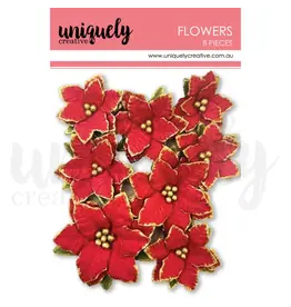 UNIQUELY CREATIVE UNIQUELY CREATIVE CHRISTMAS POINSETTIA FLOWERS