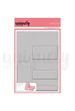 UNIQUELY CREATIVE UNIQUELY CREATIVE SIDE STEPPER CARD DIE SET