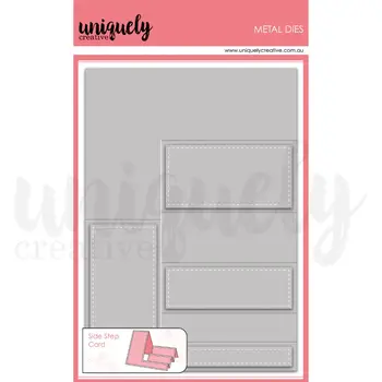 UNIQUELY CREATIVE UNIQUELY CREATIVE SIDE STEPPER CARD DIE SET