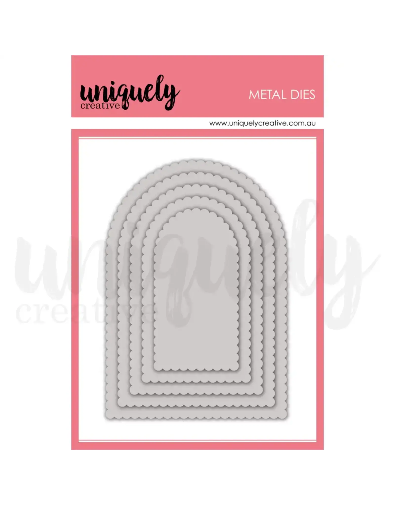UNIQUELY CREATIVE UNIQUELY CREATIVE SCALLOPED ARCHES DIE SET