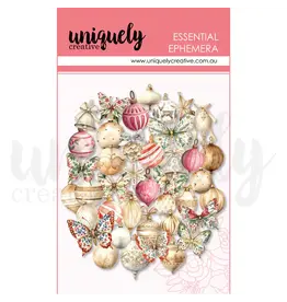 UNIQUELY CREATIVE UNIQUELY CREATIVE BAUBLES & BUTTERFLIES EPHEMERA