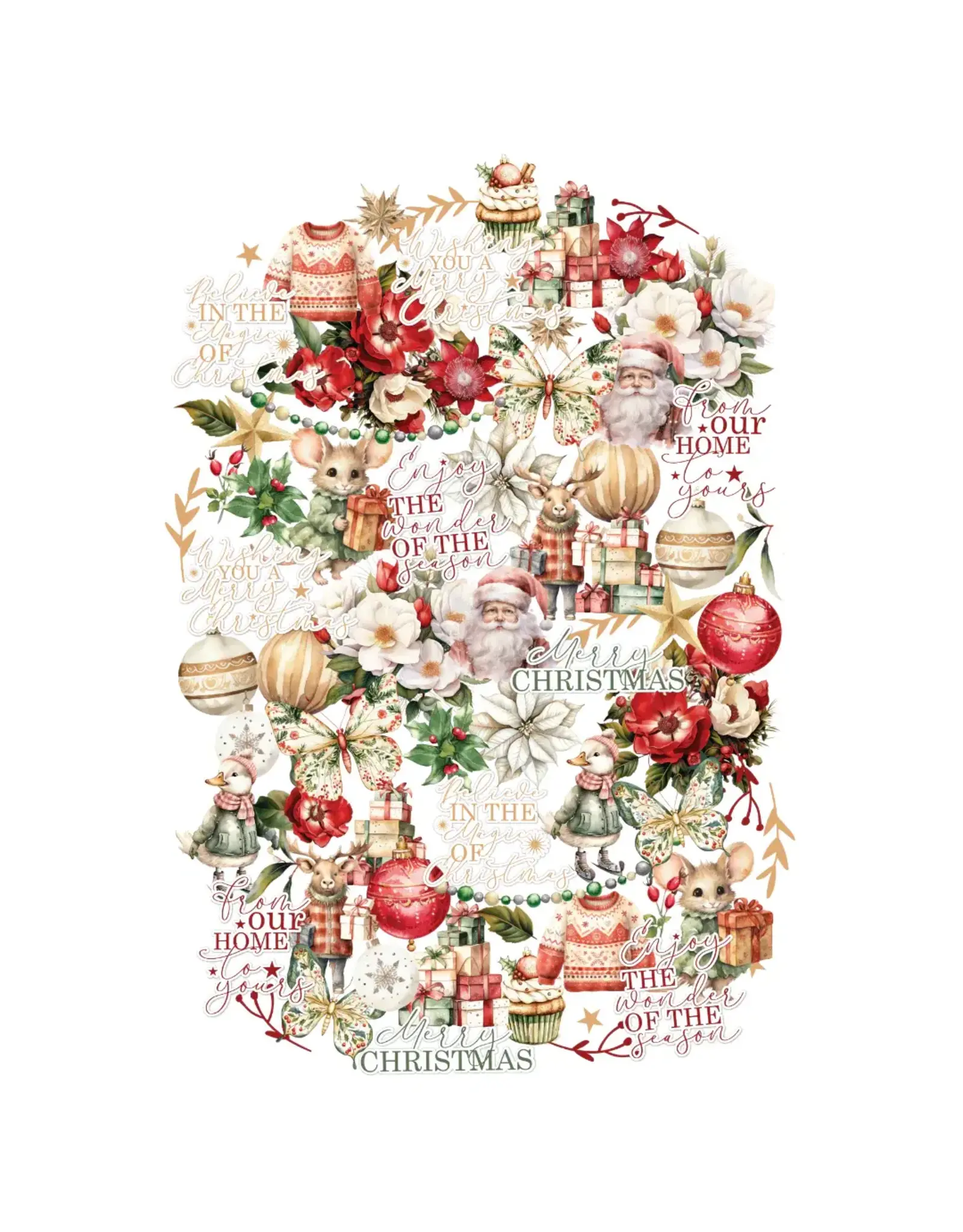 UNIQUELY CREATIVE UNIQUELY CREATIVE HOME FOR CHRISTMAS CREATIVE CUTS DIE CUTS