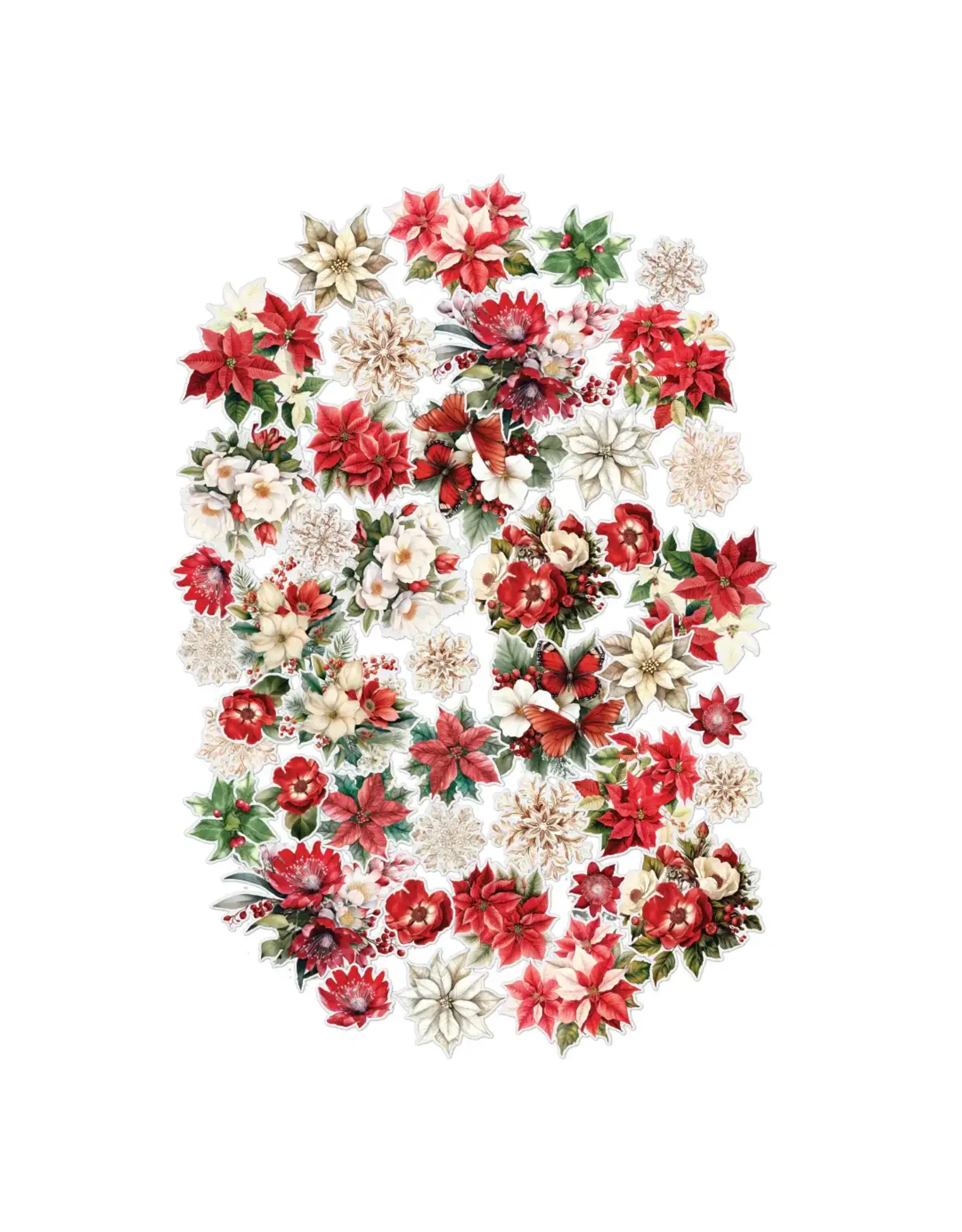 UNIQUELY CREATIVE UNIQUELY CREATIVE HOME FOR CHRISTMAS VELLUM CREATIVE CUTS DIE CUTS