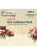 UNIQUELY CREATIVE UNIQUELY CREATIVE HOME FOR CHRISTMAS 6x6 COLLECTION PACK