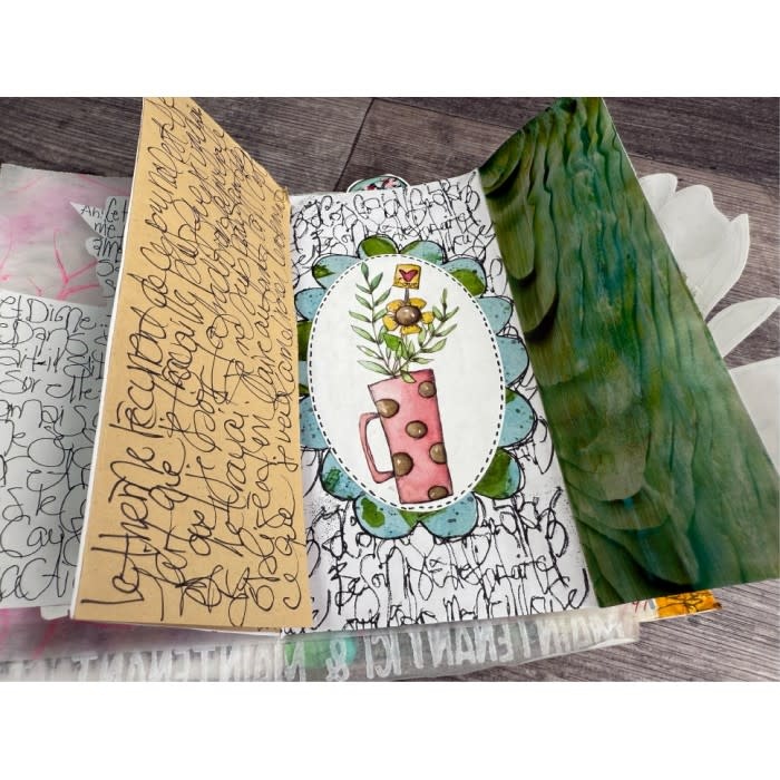 RONRON DESIGNS RONRON DESIGNS MARIKA LEMAY: VÉGÉTAUX COLORÉS EPHEMERA