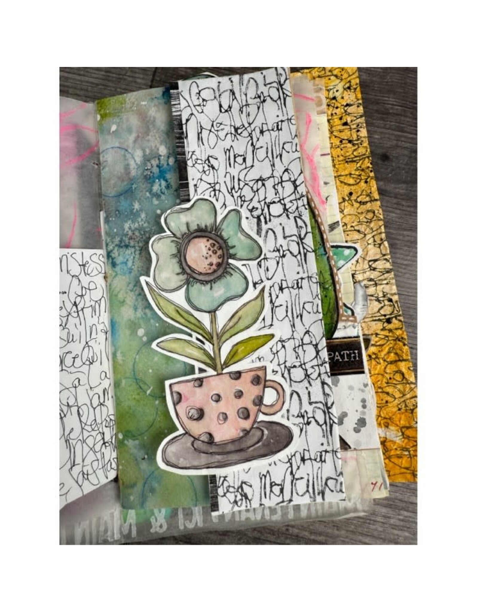 RONRON DESIGNS RONRON DESIGNS MARIKA LEMAY: VÉGÉTAUX COLORÉS EPHEMERA