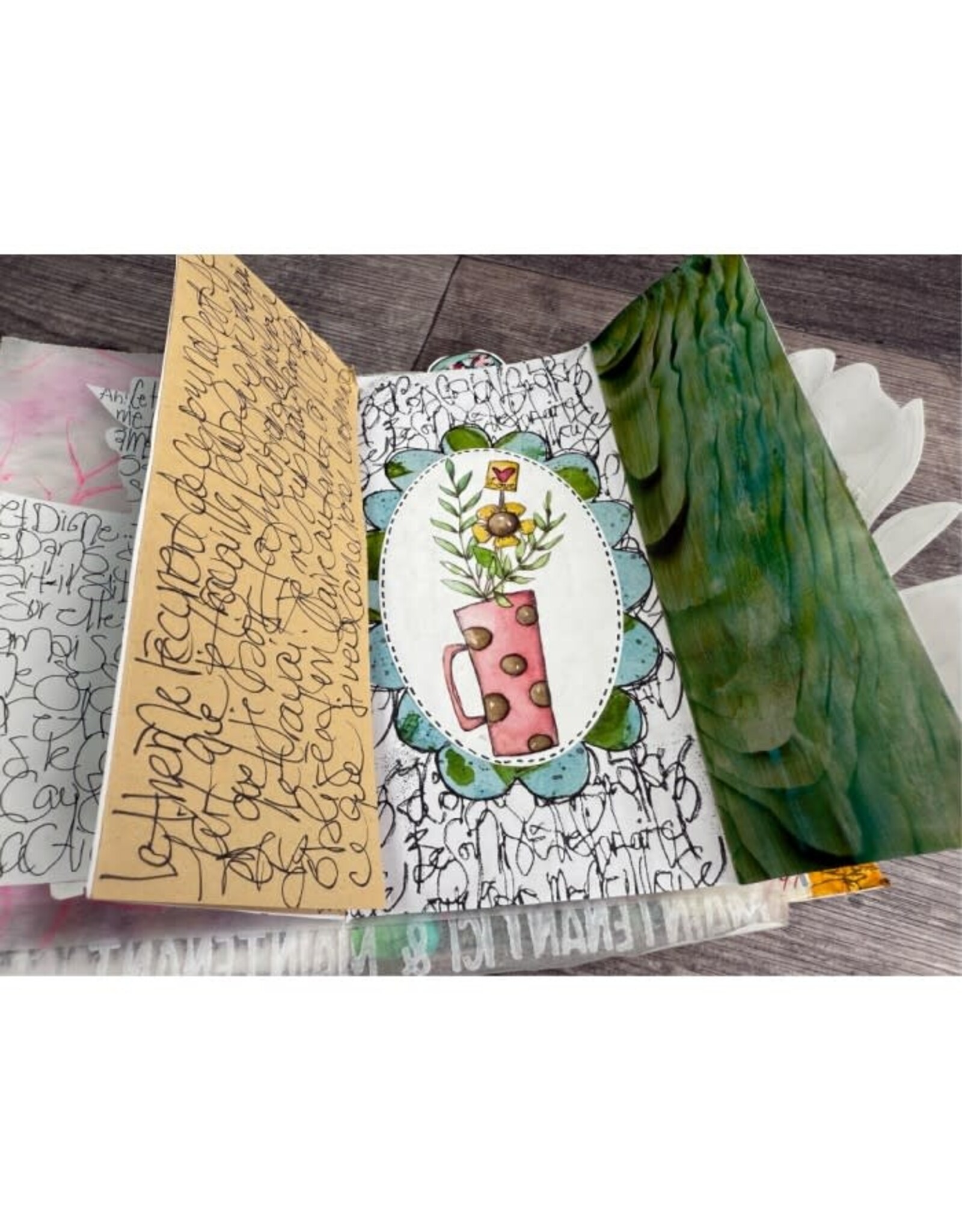 RONRON DESIGNS RONRON DESIGNS MARIKA LEMAY: VÉGÉTAUX COLORÉS EPHEMERA