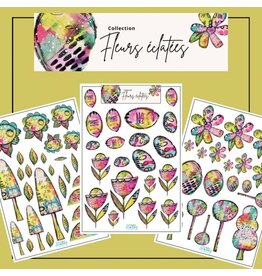 RONRON DESIGNS RONRON DESIGNS MARIKA LEMAY: FLEURS ECLATÉE EPHEMERA