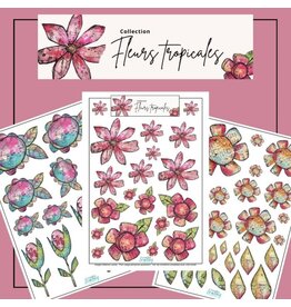 RONRON DESIGNS RONRON DESIGNS MARIKA LEMAY: FLEURS TROPICALES EPHEMERA