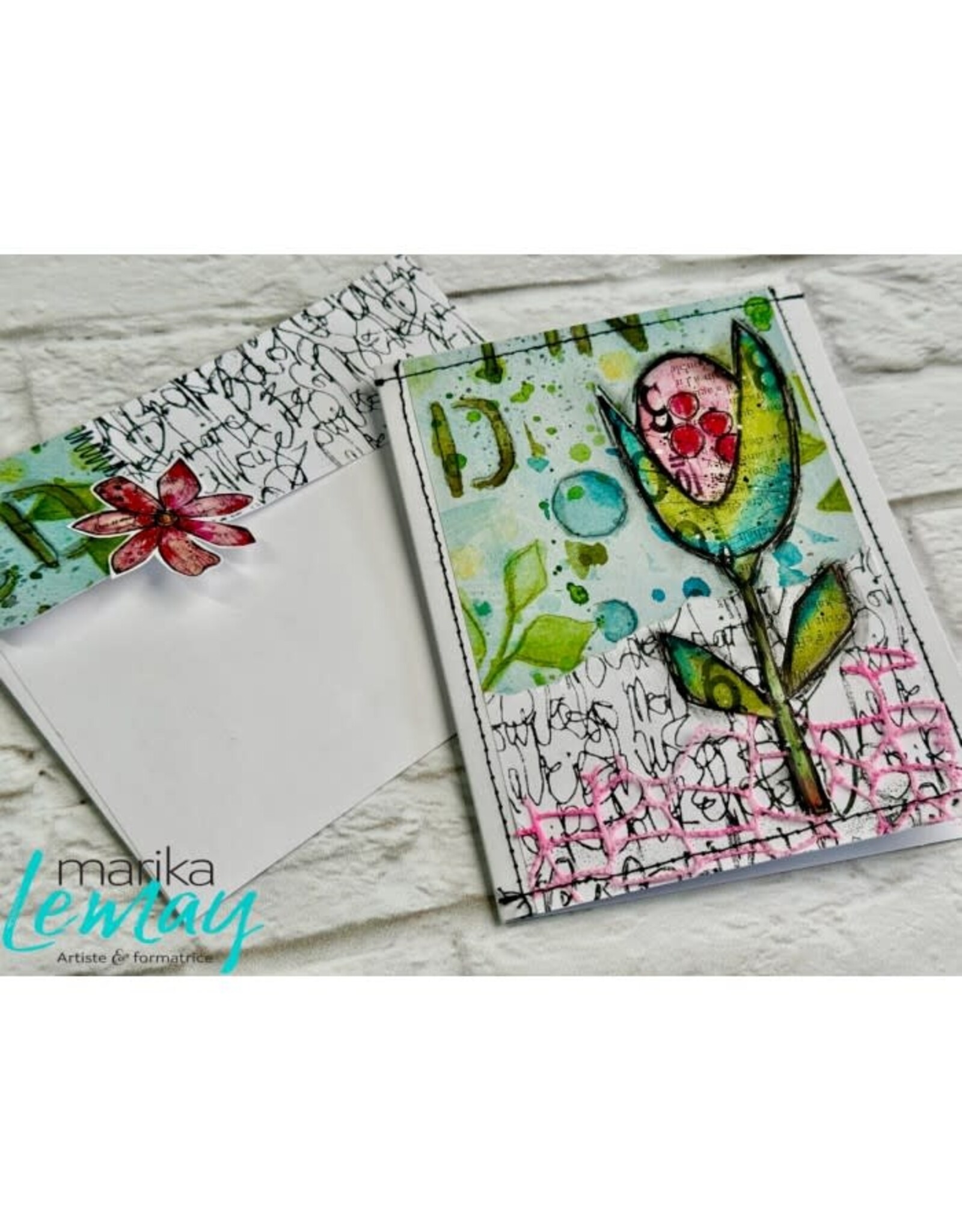 RONRON DESIGNS RONRON DESIGNS MARIKA LEMAY: FLEURS TROPICALES EPHEMERA