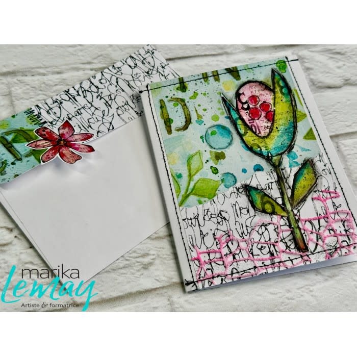 RONRON DESIGNS RONRON DESIGNS MARIKA LEMAY: FLEURS TROPICALES EPHEMERA