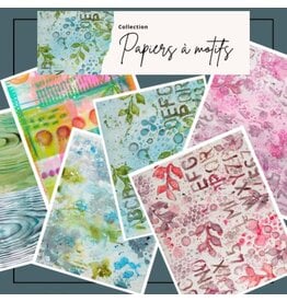 RONRON DESIGNS RONRON DESIGNS MARIKA LEMAY: PATTERNED PAPER COLLECTION