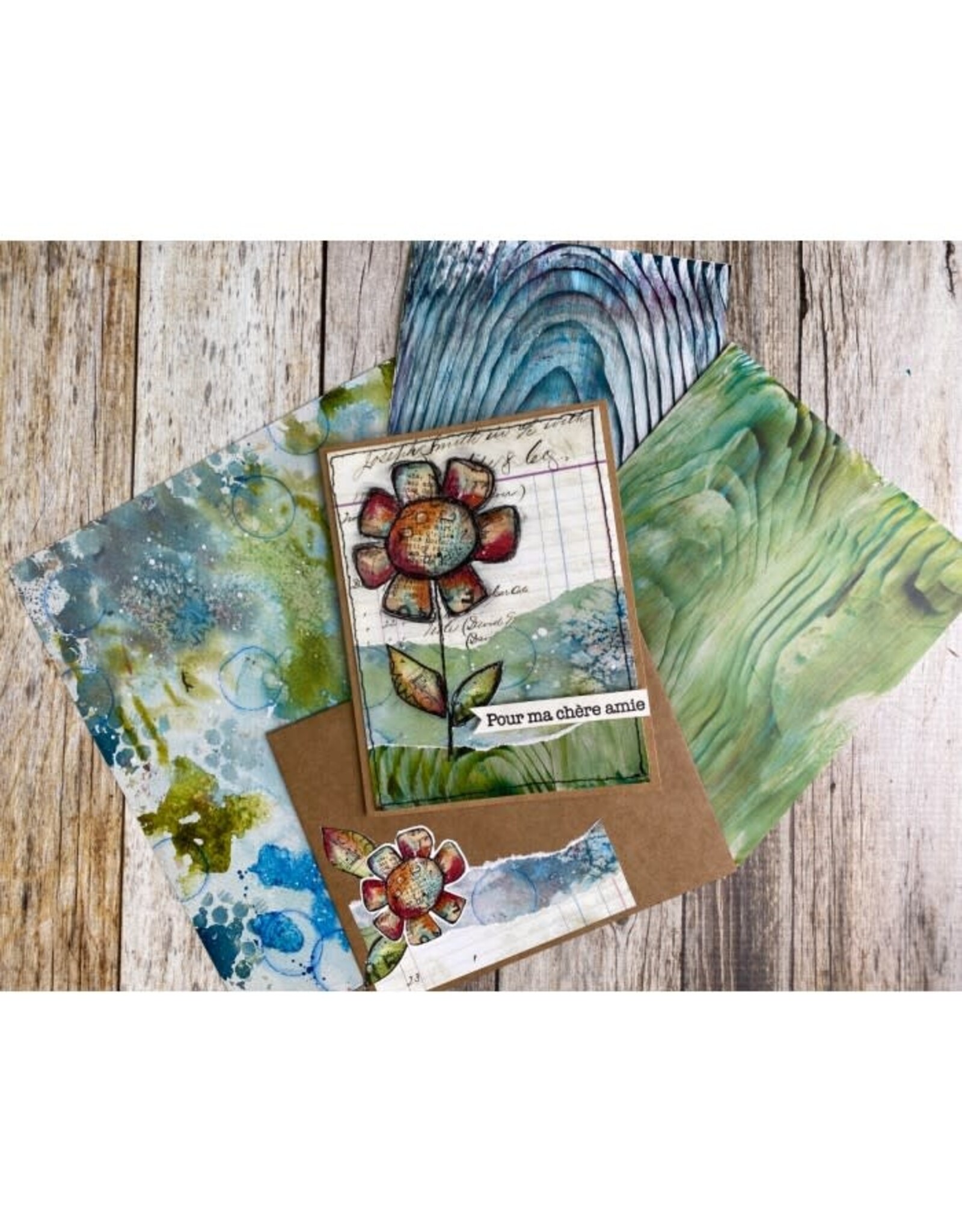 RONRON DESIGNS RONRON DESIGNS MARIKA LEMAY: PATTERNED PAPER COLLECTION