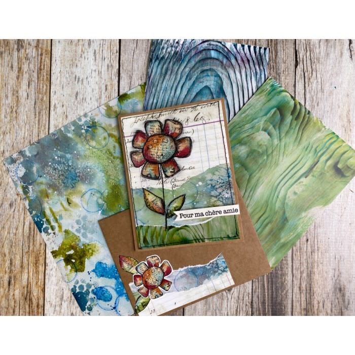 RONRON DESIGNS RONRON DESIGNS MARIKA LEMAY: PATTERNED PAPER COLLECTION