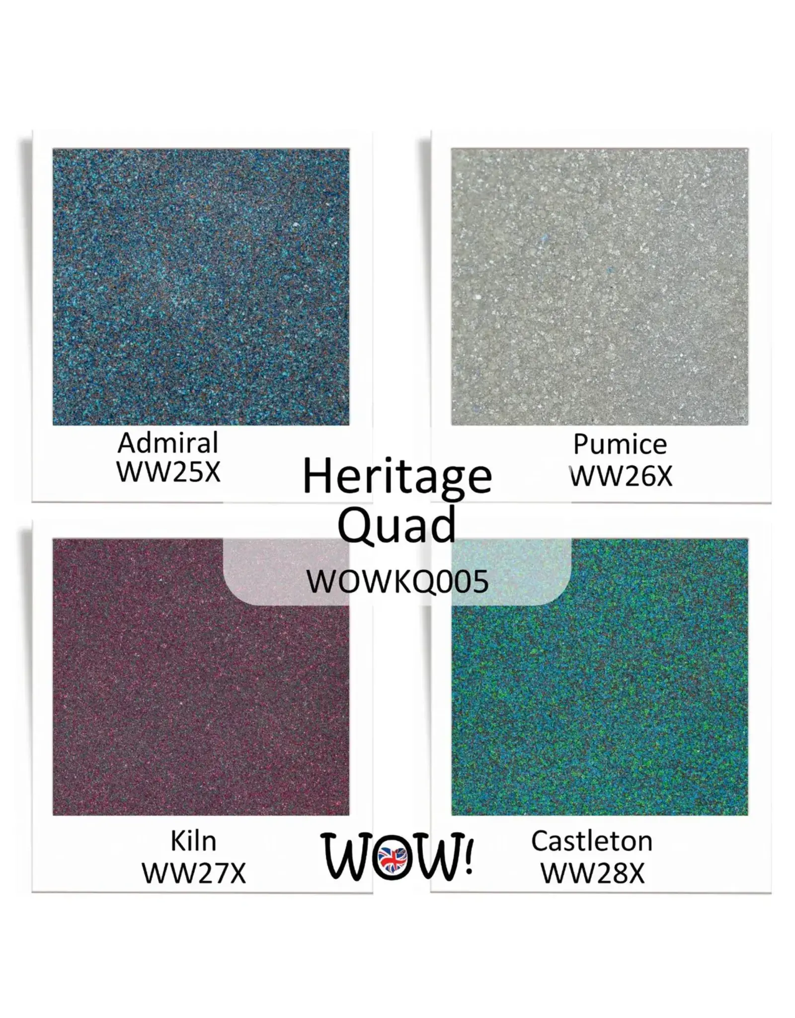 WOW! WOW! QUAD SETH APTER HERITAGE EMBOSSING POWDER COLLECTION