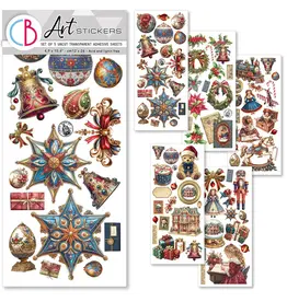 CIAO BELLA CIAO BELLA TOY SHOP TRANSPARENT ADHESIVE SHEETS 5/PK