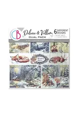 CIAO BELLA CIAO BELLA FOREST TALES 6x6 DELUXE SILVER & VELLUM MIXED PAPER PACK 6 SHEETS CIAO BELLA CIAO BELLA FOREST TALES 6x6 DELUXE SILVER & VELLUM MIXED PAPER PACK 6 SHEETS