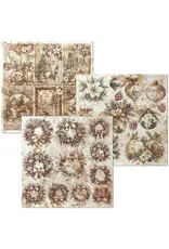 CIAO BELLA CIAO BELLA WINTER SEASON 6x6 DELUXE COPPER & VELLUM MIXED PAPER PACK 6 SHEETS CIAO BELLA CIAO BELLA WINTER SEASON 6x6 DELUXE COPPER & VELLUM MIXED PAPER PACK 6 SHEETS