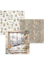 CIAO BELLA CIAO BELLA FOREST TALES 6x6 DELUXE SILVER & VELLUM MIXED PAPER PACK 6 SHEETS CIAO BELLA CIAO BELLA FOREST TALES 6x6 DELUXE SILVER & VELLUM MIXED PAPER PACK 6 SHEETS