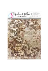 CIAO BELLA CIAO BELLA WINTER SEASON A4 DELUXE COPPER & VELLUM MIXED PAPER PACK 6 SHEETS CIAO BELLA CIAO BELLA WINTER SEASON A4 DELUXE COPPER & VELLUM MIXED PAPER PACK 6 SHEETS
