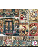 CIAO BELLA CIAO BELLA TOY SHOP 12x12 PAPER PAD 12 SHEETS