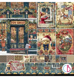 CIAO BELLA CIAO BELLA TOY SHOP 12x12 PAPER PAD 12 SHEETS