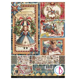 CIAO BELLA CIAO BELLA TOY SHOP A4 CREATIVE PAD 9 SHEETS