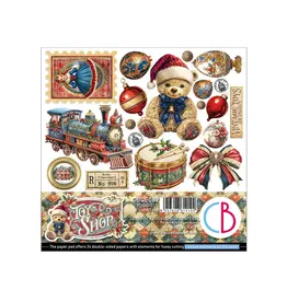 CIAO BELLA CIAO BELLA TOY SHOP 6x6 FUSSY CUT PAPER PAD 24 SHEETS