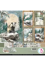 CIAO BELLA CIAO BELLA FOREST TALES 12x12 PAPER PAD 12 SHEETS