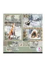 CIAO BELLA CIAO BELLA FOREST TALES 8x8 PAPER PAD 12 SHEETS