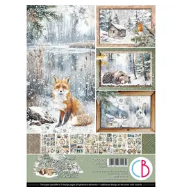 CIAO BELLA CIAO BELLA FOREST TALES A4 CREATIVE PAD 9 SHEETS