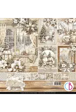 CIAO BELLA CIAO BELLA WINTER SEASON 12x12 PAPER PAD 12 SHEETS