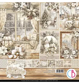 CIAO BELLA CIAO BELLA WINTER SEASON 12x12 PAPER PAD 12 SHEETS