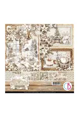 CIAO BELLA CIAO BELLA WINTER SEASON 8x8 PAPER PAD 12 SHEETS