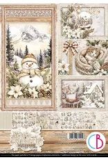 CIAO BELLA CIAO BELLA WINTER SEASON A4 CREATIVE PAD 9 SHEETS