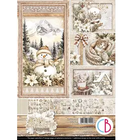 CIAO BELLA CIAO BELLA WINTER SEASON A4 CREATIVE PAD 9 SHEETS