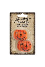 ADVANTUS TIM HOLTZ IDEA-OLOGY RESIN JACK-O-LANTERNS 2/PK