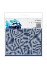 RANGER RANGER SIMON HURLEY INTERTWINED 6x6 STENCIL