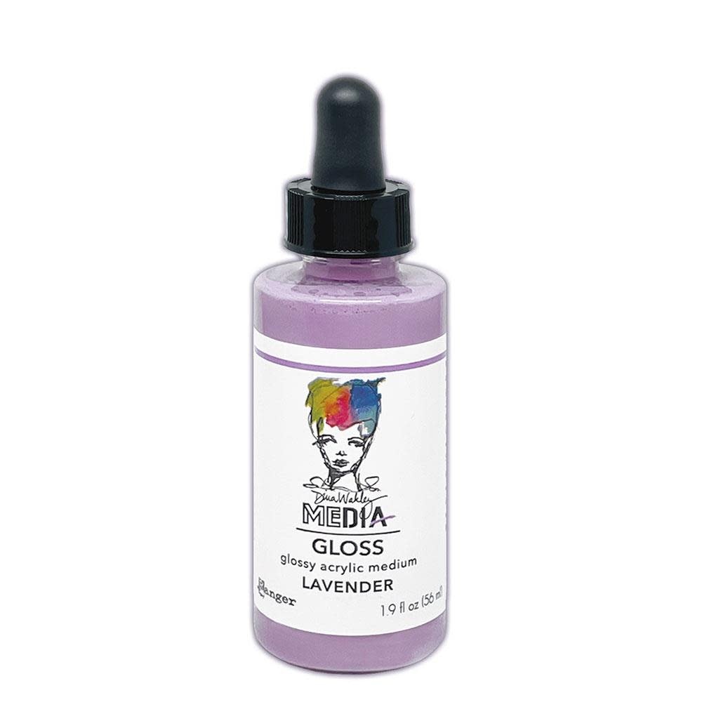 RANGER DINA WAKLEY 2oz LAVENDER GLOSS SPRAY DROPPER