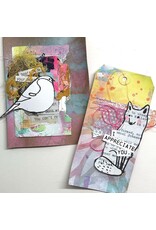 RANGER RANGER DINA WAKLEY MEDIA WOODLAND CLING STAMP SET