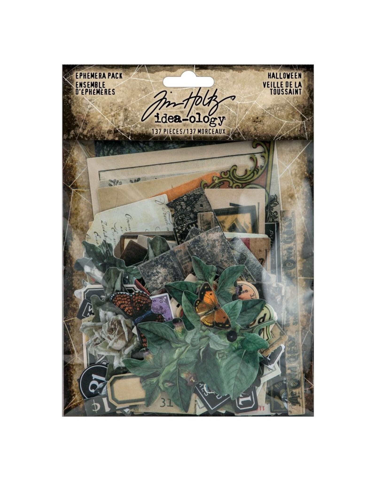 ADVANTUS TIM HOLTZ IDEA-OLOGY HALLOWEEN 2025 EPHEMERA PACK 137/PK
