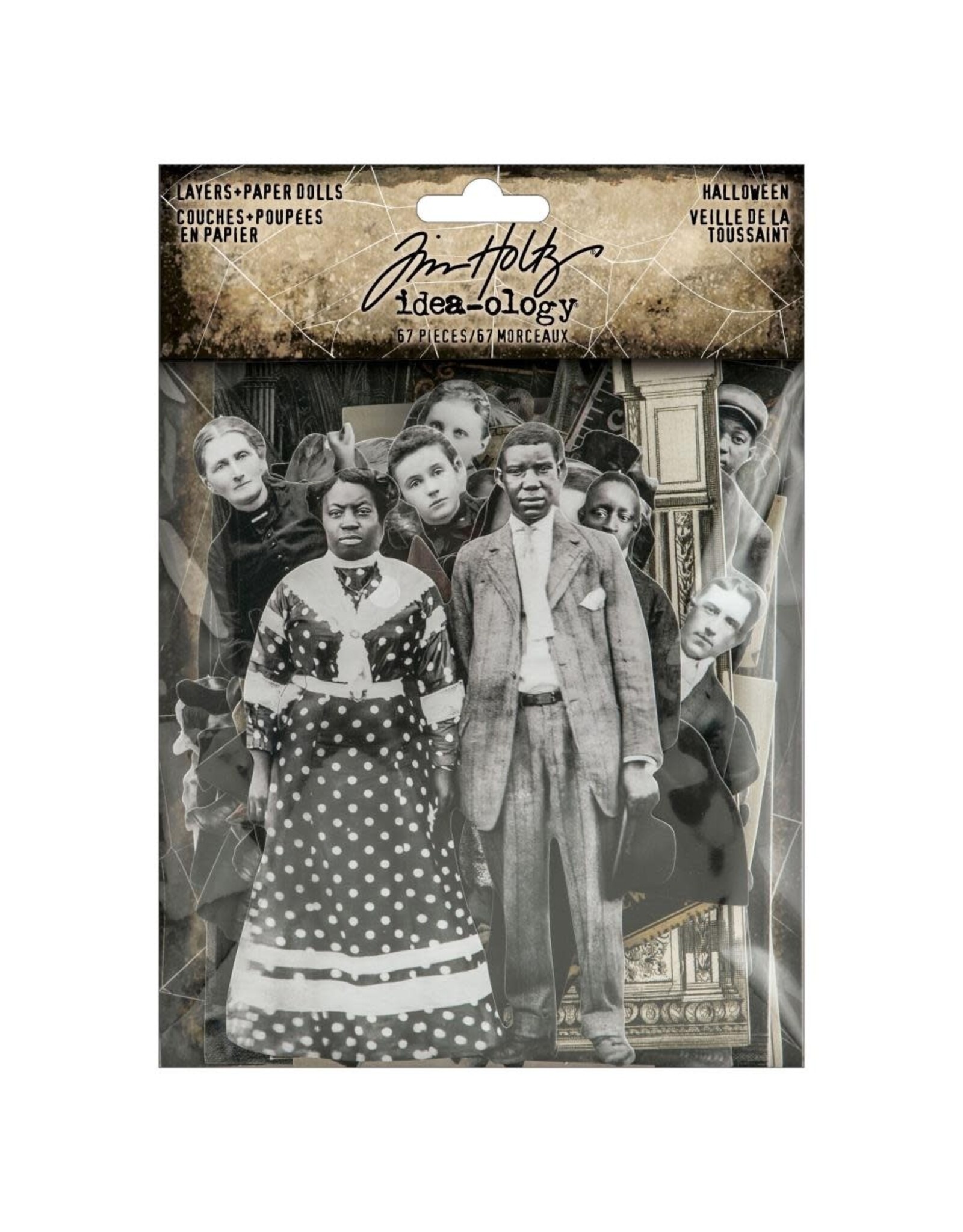 ADVANTUS TIM HOLTZ IDEA-OLOGY HALLOWEEN 2025 LAYERS + PAPER DOLLS 67/PK