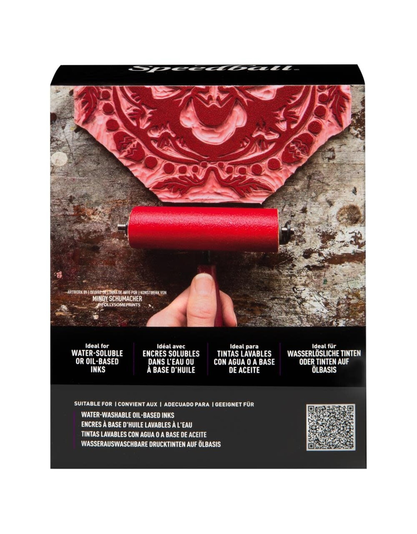 SPEEDBALL SPEEDBALL SOFT RUBBER 4" BRAYER